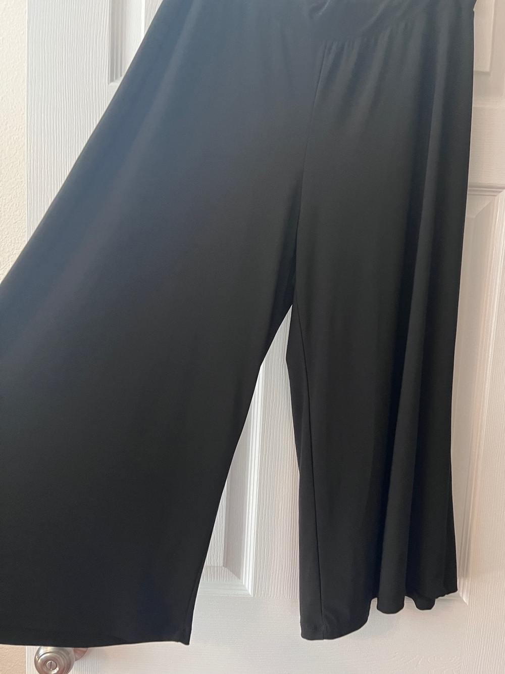 Saint Tropez West Black Wide-Leg Lounge Pants